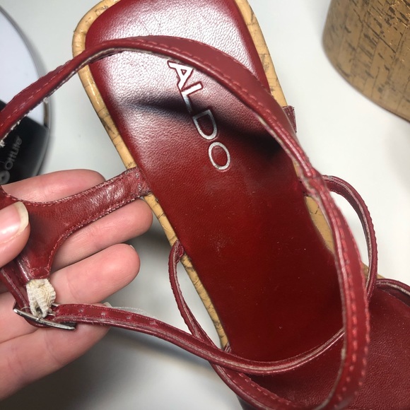 Vintage Y2K Aldo Chunky Square Toe Platforms - Picture 5 of 9